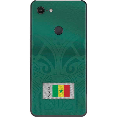 Senegal Soccer Flag Google Pixel 3 XL Skin